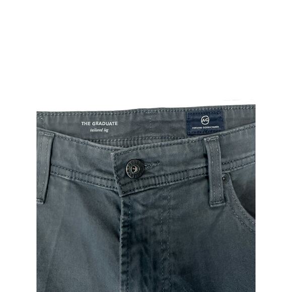 AG Adriano Goldschmied Jeans Men's Gray The Graduate Tailored Leg Size 34x32 - Picture 6 of 14